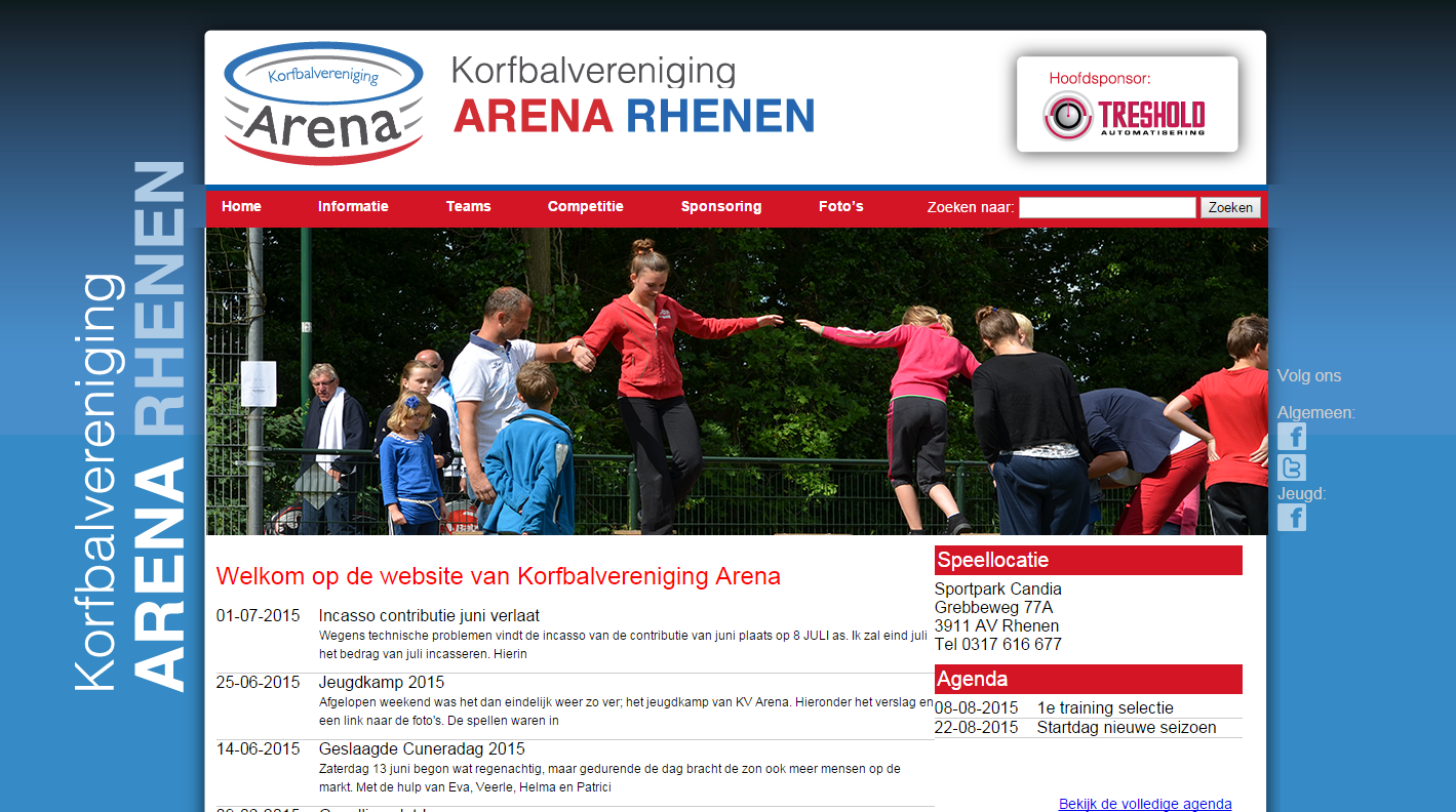 KVArena Homepage
